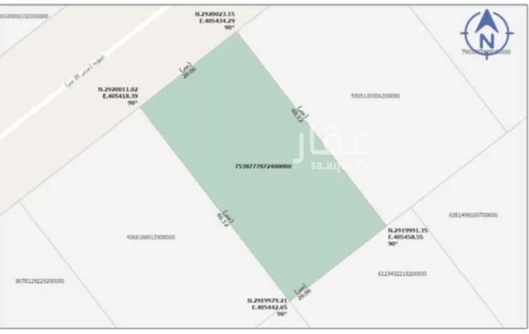 أرض للبيع في شارع الطويه, حي الفيصلية, مدينة الدمام, المنطقة الشرقية صورة 2