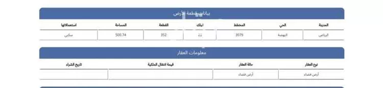 أرض للبيع في شارع المنفة, حي النهضة, مدينة الرياض, منطقة الرياض صورة 3