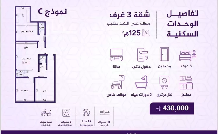 شقة للبيع في شارع احمد بن عيسى الرومي, حي الفيحاء, مدينة جدة, منطقة مكة المكرمة صورة 5