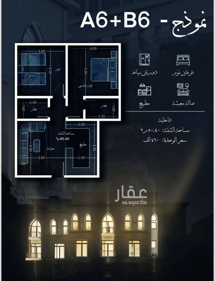 شقة للبيع في شارع احمد الغزاوى, حي الحمراء, مدينة جدة, منطقة مكة المكرمة صورة 2