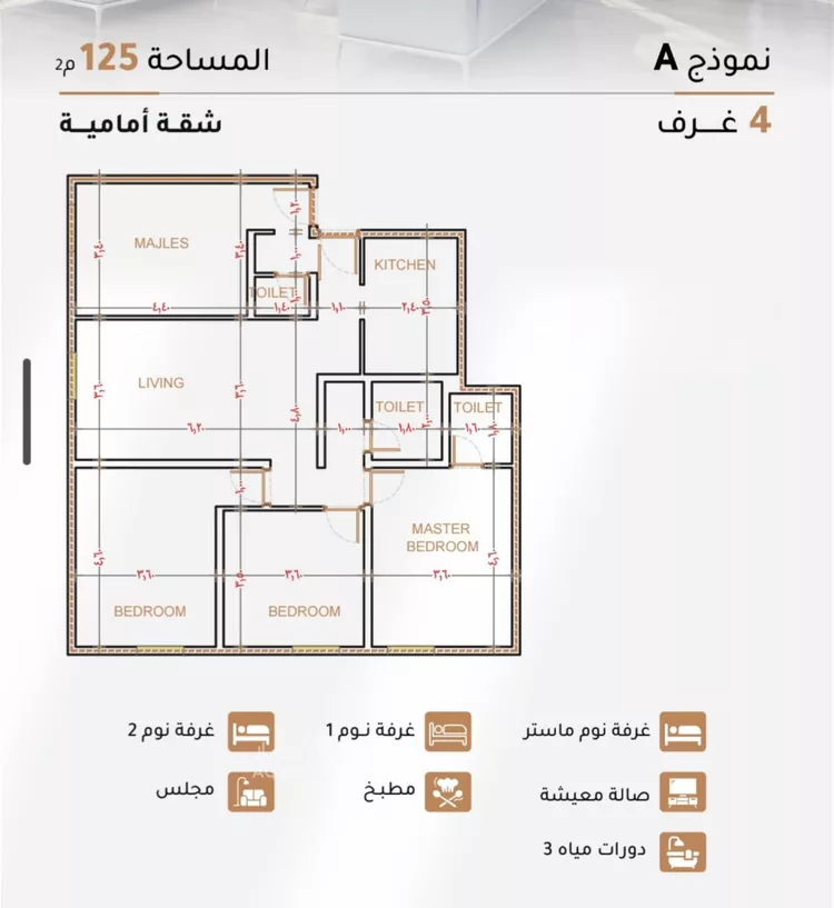 شقة للبيع في شارع صاري, حي الربوة, مدينة جدة, منطقة مكة المكرمة صورة 5