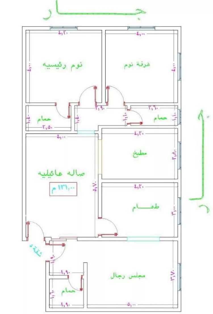 شقة للبيع في شارع الستين , حي النزهة, مدينة جدة, منطقة مكة المكرمة صورة 2