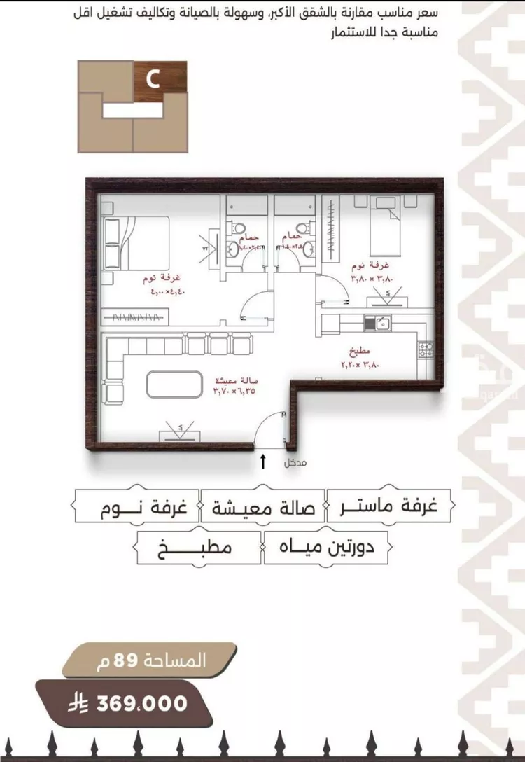 شقة للبيع في شارع اسيد بن الاخنس, حي النعيم, مدينة جدة, منطقة مكة المكرمة صورة 4