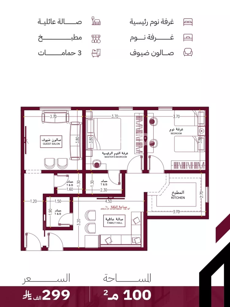 شقة للبيع في شارع الياقوت , حي الياقوت, مدينة جدة, منطقة مكة المكرمة 2