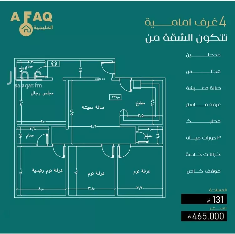 شقة للبيع في شارع عمره بن قره, حي النزهة, مدينة جدة, منطقة مكة المكرمة