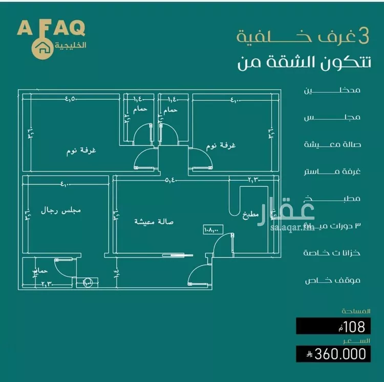 شقة للبيع في شارع عدي ابن بداء, حي النزهة, مدينة جدة, منطقة مكة المكرمة