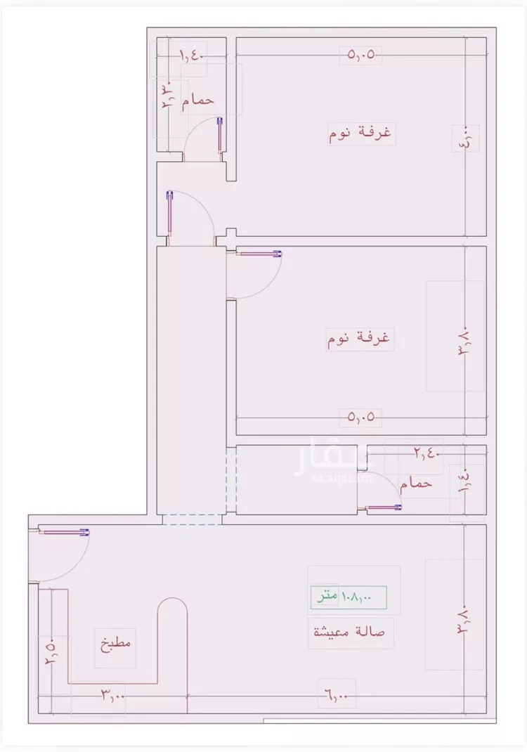 شقة للبيع في شارع عمر الخردلي, حي الجامعة, مدينة جدة, منطقة مكة المكرمة
