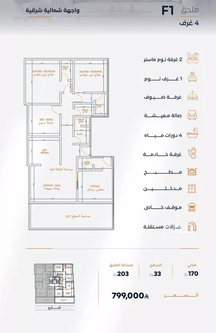 شقة للبيع في شارع عزه بنت جميل, حي الفيصلية, مدينة جدة, منطقة مكة المكرمة 1 صورة
