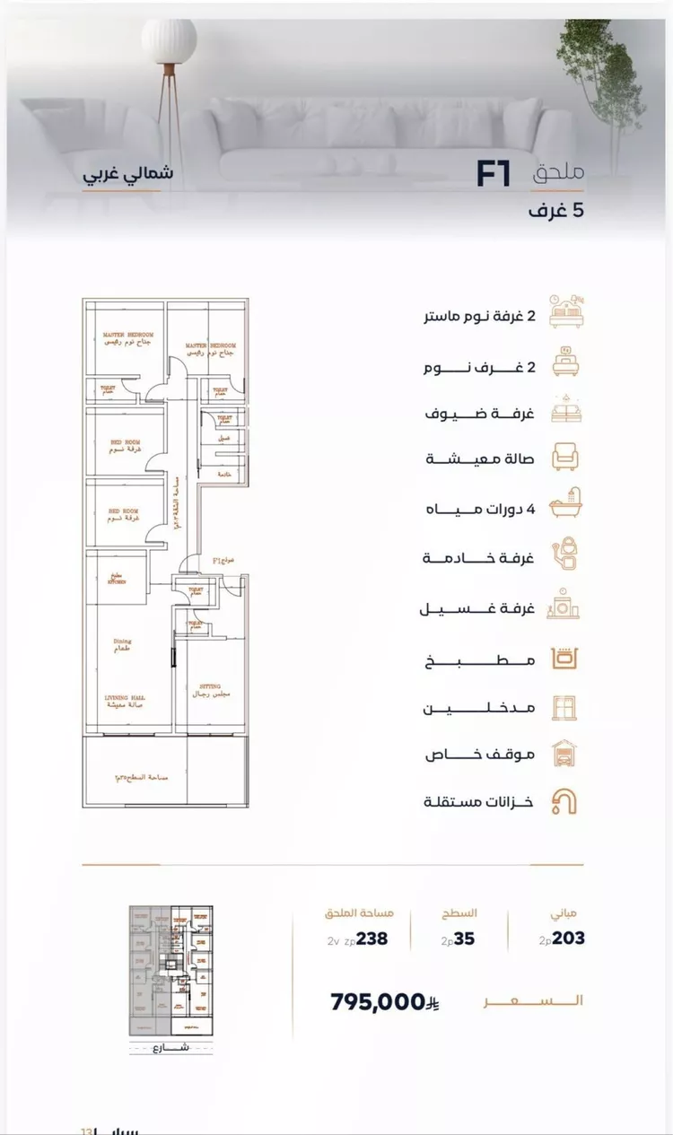 شقة للبيع في شارع إبن الأهشم, حي الصفاء, مدينة جدة, منطقة مكة المكرمة صورة 4