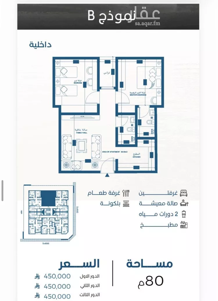 شقة للبيع في شارع الامير, حي الرويس, مدينة جدة, منطقة مكة المكرمة صورة 2