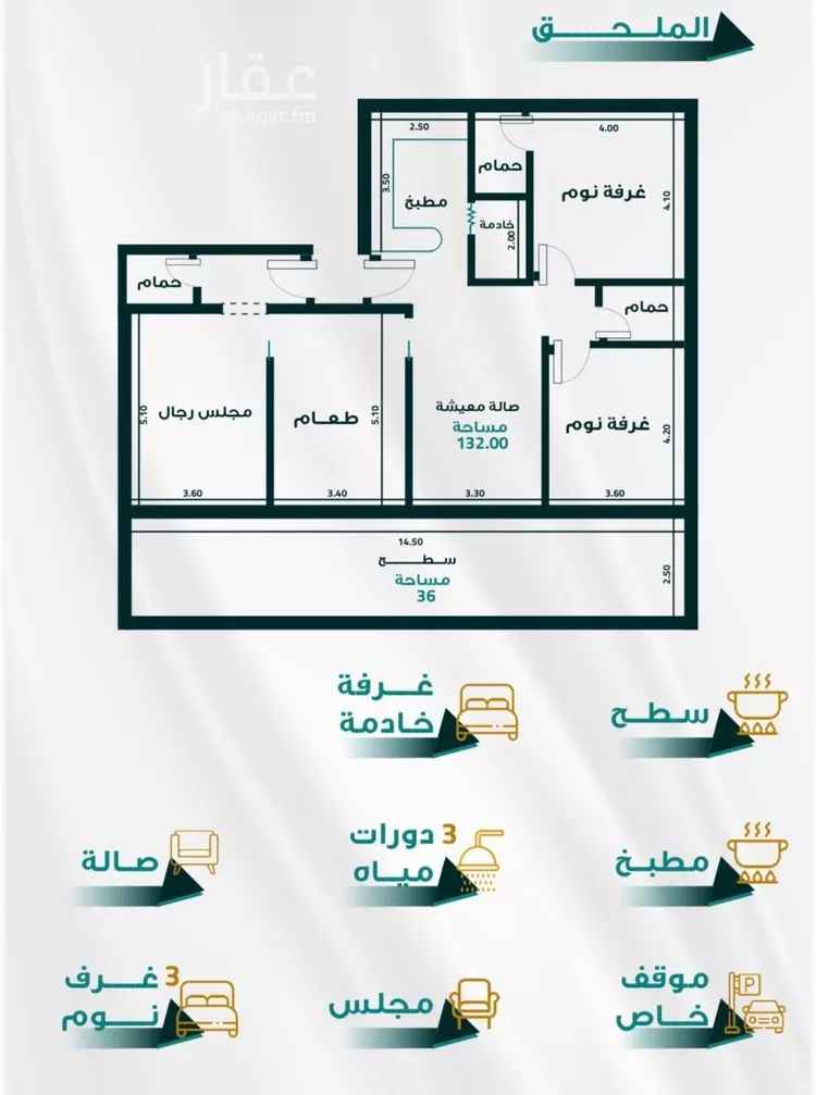 شقة للبيع في شارع ابو ذر الغفاري, حي الفيحاء, مدينة جدة, منطقة مكة المكرمة