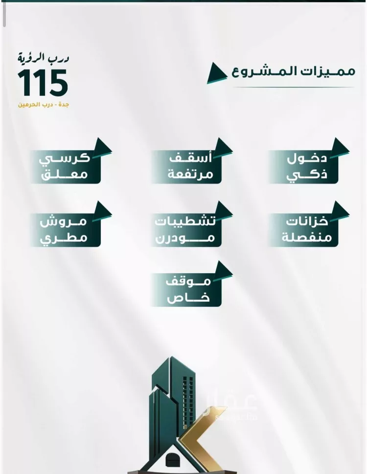 شقة للبيع في شارع ابو ذر الغفاري, حي الفيحاء, مدينة جدة, منطقة مكة المكرمة صورة 4