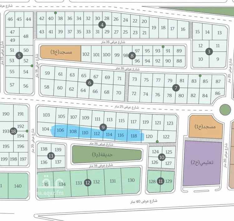 أرض للبيع في شارع الصبر, حي الشعلة, مدينة الدمام, المنطقة الشرقية