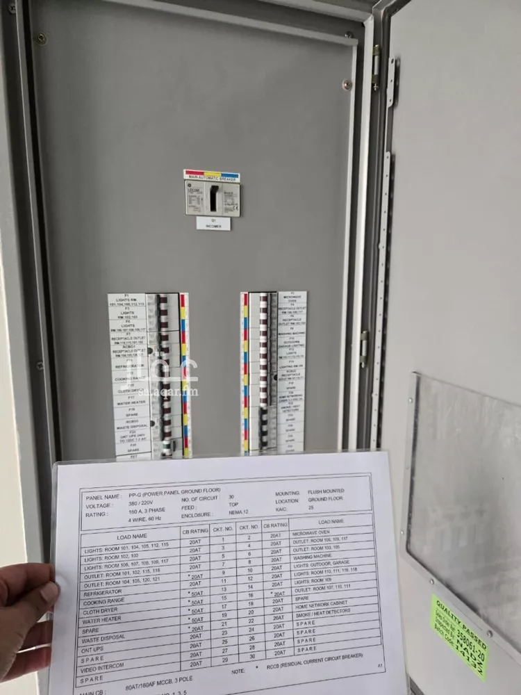 فيلا للبيع في شارع شارع الرفيعة, حي جلمودة, مدينة مدينه الجبيل الصناعيه, المنطقة الشرقية صورة 3