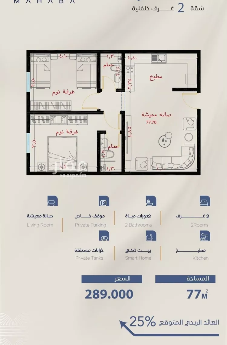 شقة للبيع في شارع برهان الدين الداراني, حي الياقوت, مدينة جدة, منطقة مكة المكرمة
