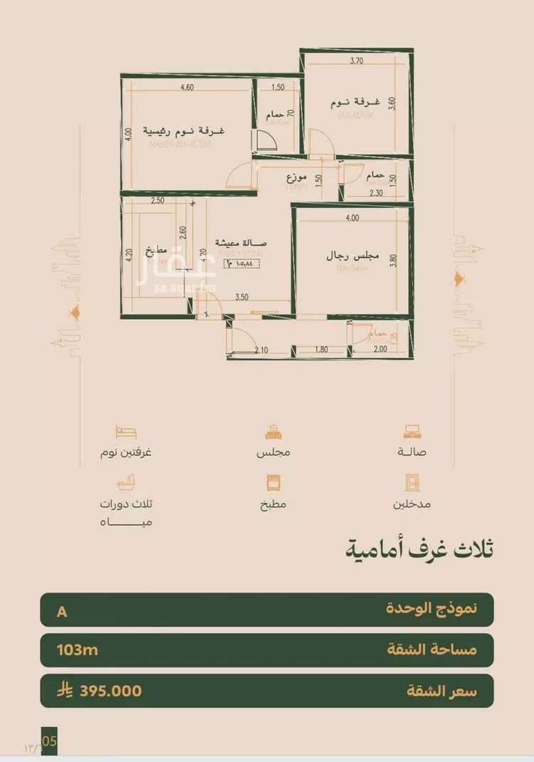 شقة للبيع في شارع محمد البلخي, حي الفيصلية, مدينة جدة, منطقة مكة المكرمة