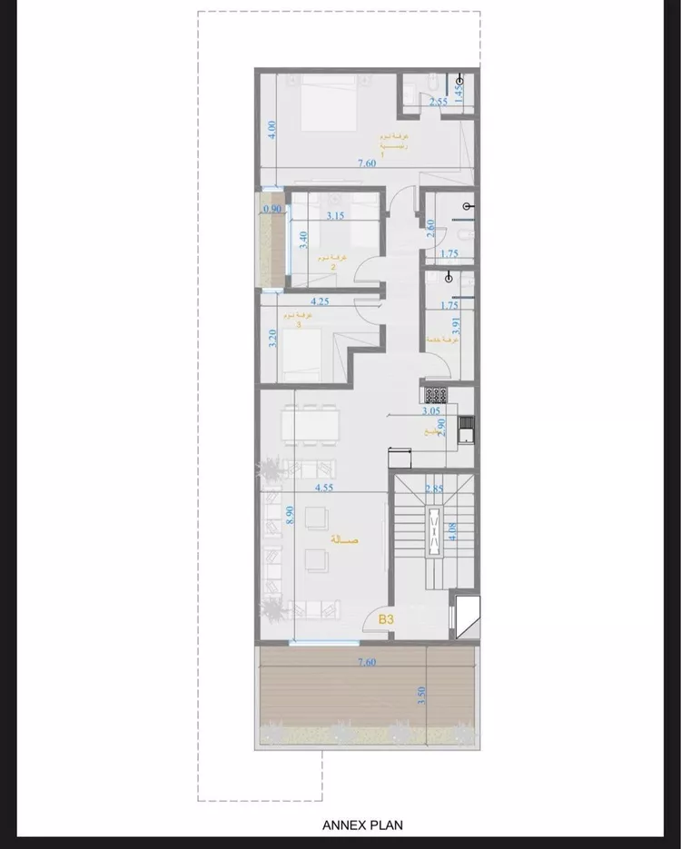 دور للبيع في شارع أحمد بن سعد الخيفي, حي العارض, مدينة الرياض, منطقة الرياض صورة 5