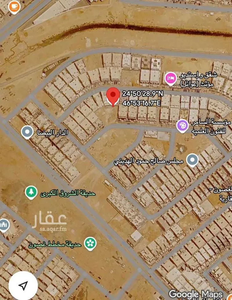 أرض للبيع في شارع, حي الجنادرية, مدينة الرياض, منطقة الرياض صورة 2