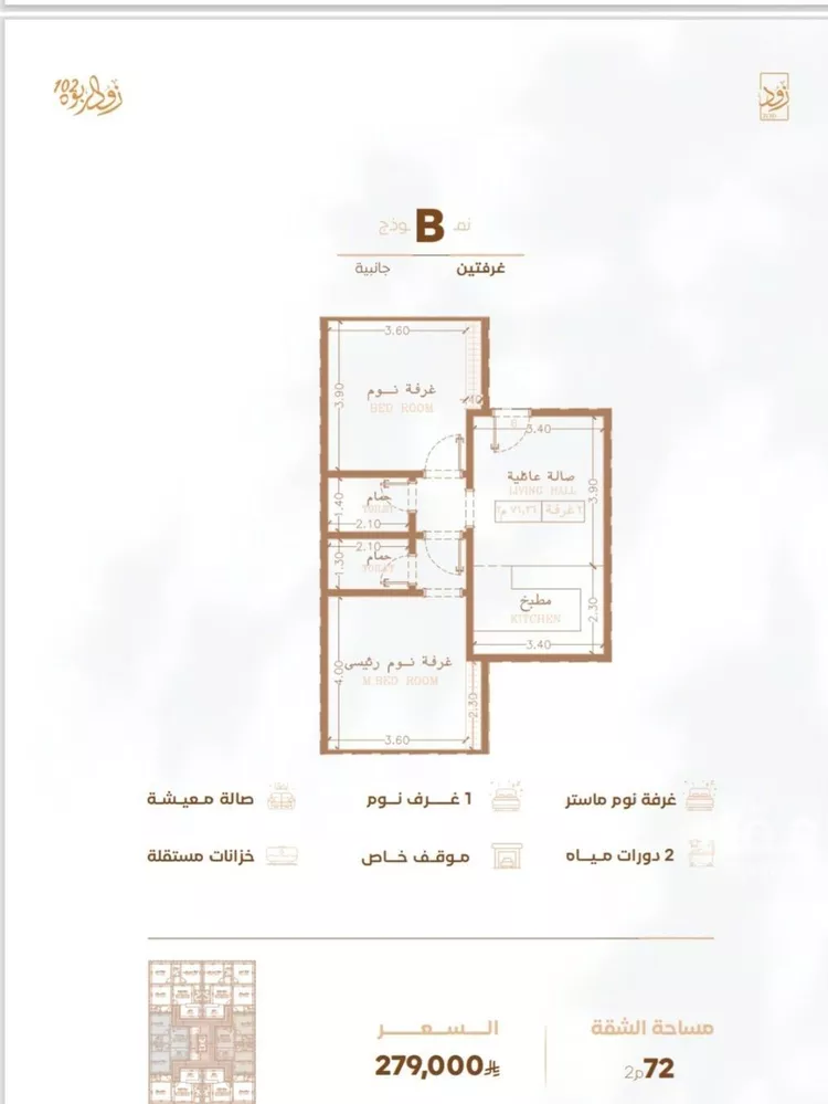 شقة للبيع في شارع أبي القاسم الأنصاري, حي الربوة, مدينة جدة, منطقة مكة المكرمة صورة 2