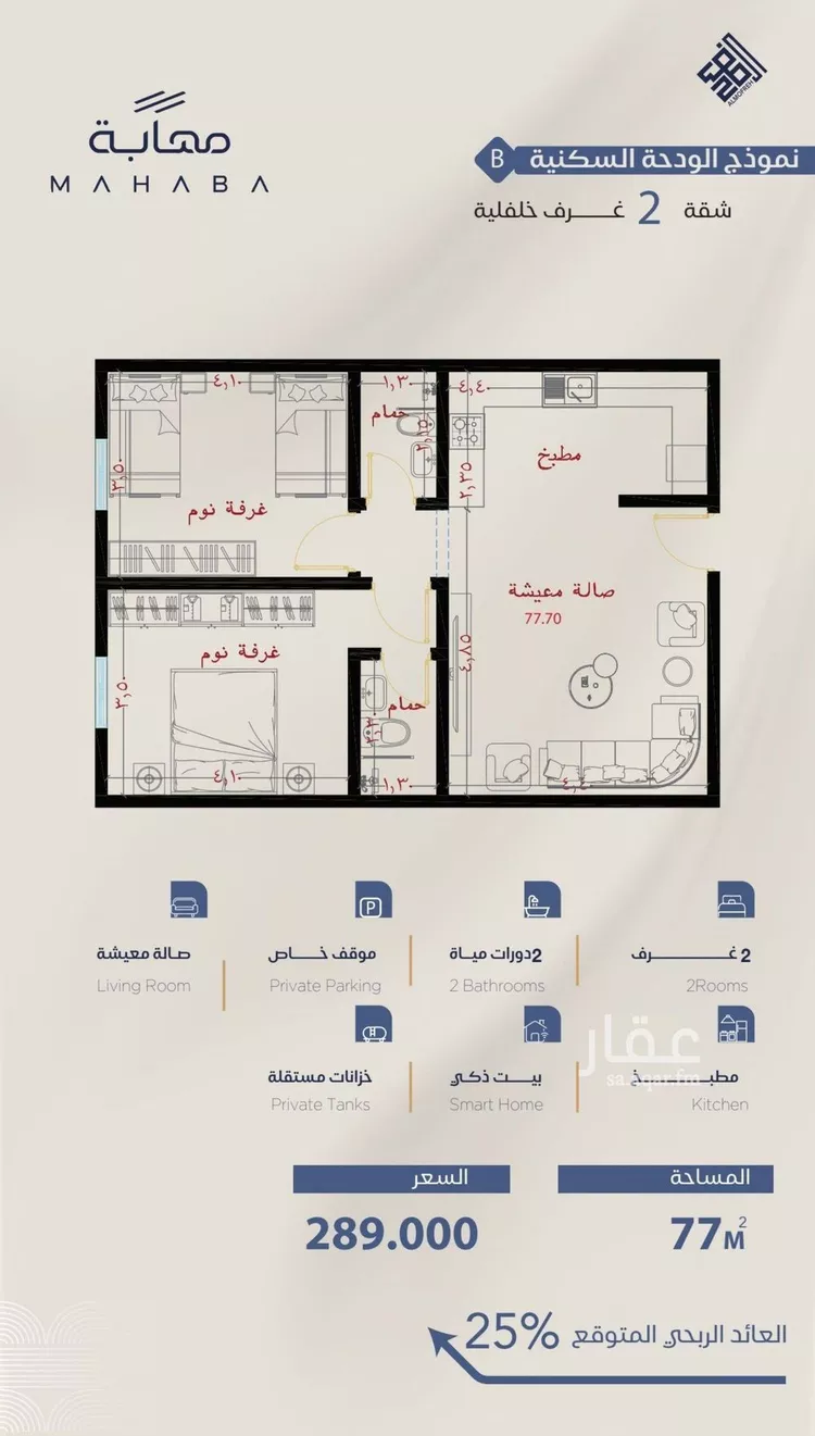 شقة للبيع في شارع برهان الدين الداراني, حي الياقوت, مدينة جدة, منطقة مكة المكرمة صورة 2