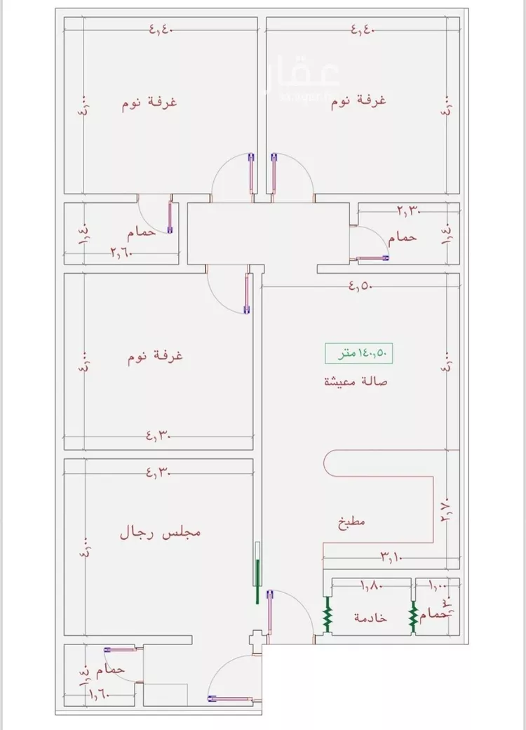 شقة للبيع في شارع الاسود, حي الثغر, مدينة جدة, منطقة مكة المكرمة