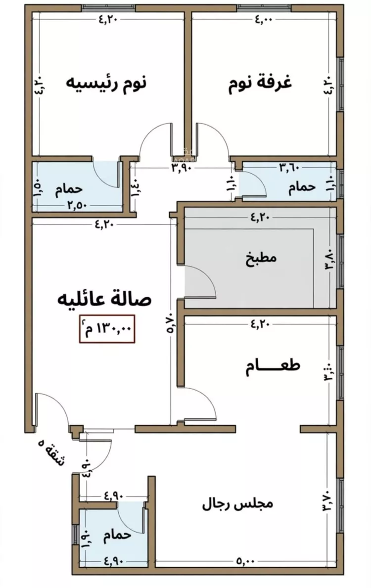 شقة للبيع في شارع الرزيزه, حي النزهة, مدينة جدة, منطقة مكة المكرمة 2