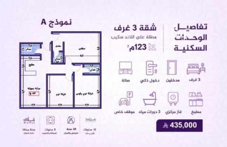 شقة للبيع في شارع احمد بن عيسى الرومي, حي الفيحاء, مدينة جدة, منطقة مكة المكرمة صورة 2
