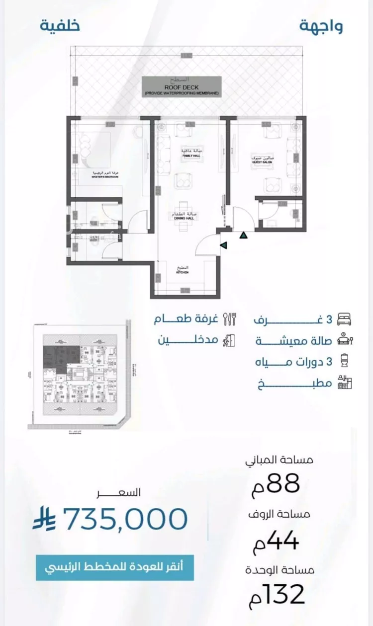 شقة للبيع في شارع الوطن العربي, حي الحمراء, مدينة جدة, منطقة مكة المكرمة 8