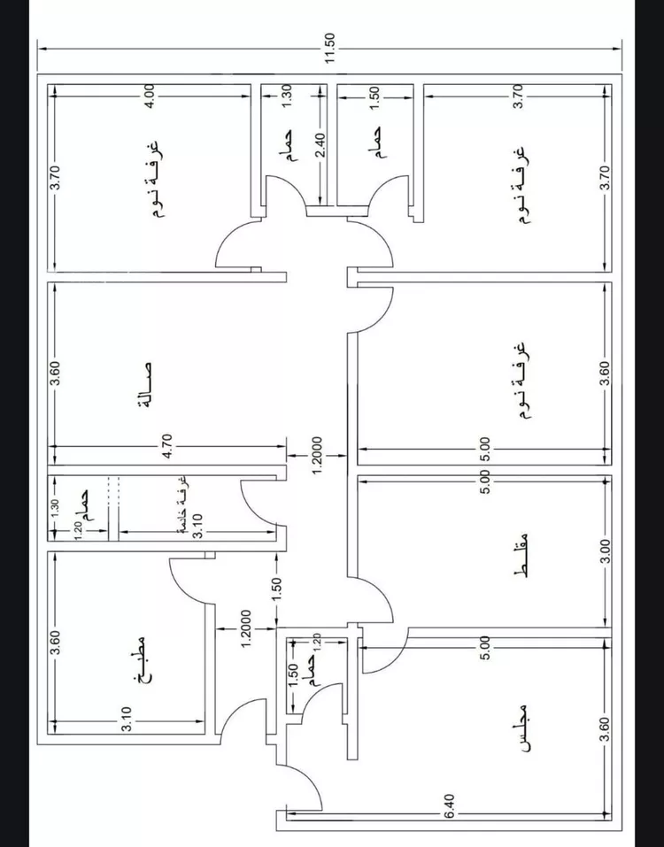 شقة للبيع في شارع عين ابن فهير, حي النزهة, مدينة جدة, منطقة مكة المكرمة صورة 2