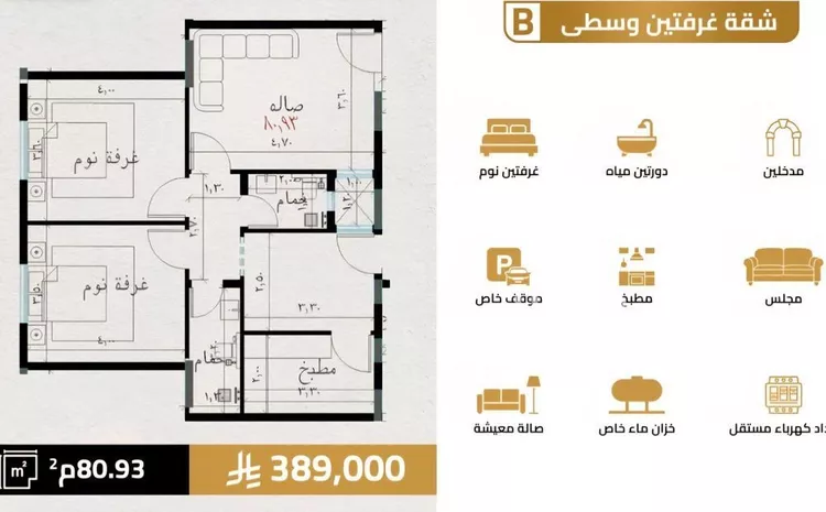 شقة للبيع في شارع مناره الملتزم, حي السلامة, مدينة جدة, منطقة مكة المكرمة صورة 3