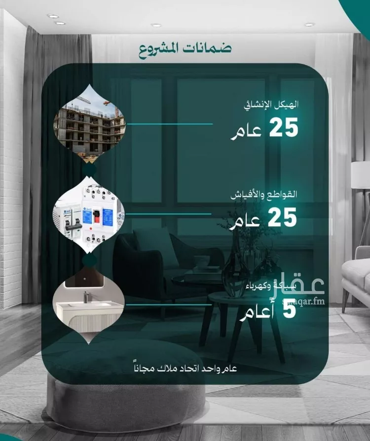شقة للبيع في شارع عاصم بن العكير, حي النزهة, مدينة جدة, منطقة مكة المكرمة صورة 4