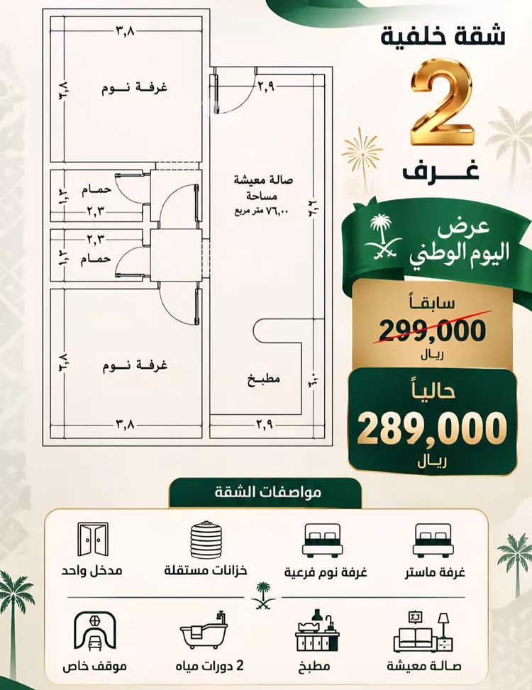 شقة للبيع في شارع طريق الملك فهد فرعي, حي النزهة, مدينة جدة, منطقة مكة المكرمة 9
