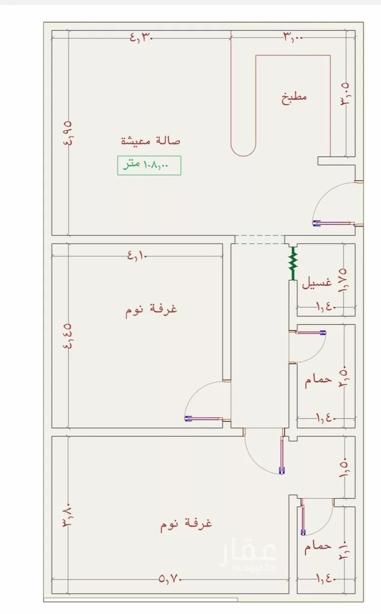 شقة للبيع في شارع عمر الخردلي, حي الجامعة, مدينة جدة, منطقة مكة المكرمة