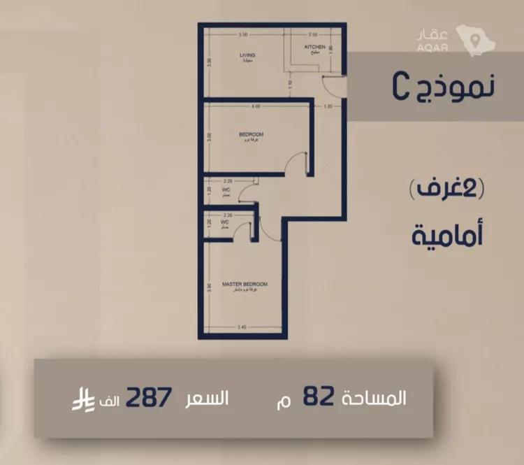 شقة للبيع في شارع عرفجه بن أسعد, حي الصفاء, مدينة جدة, منطقة مكة المكرمة صورة 2