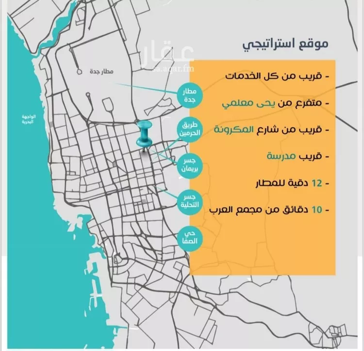 شقة للبيع في شارع عاصم ابن قيس, حي الربوة, مدينة جدة, منطقة مكة المكرمة صورة 2