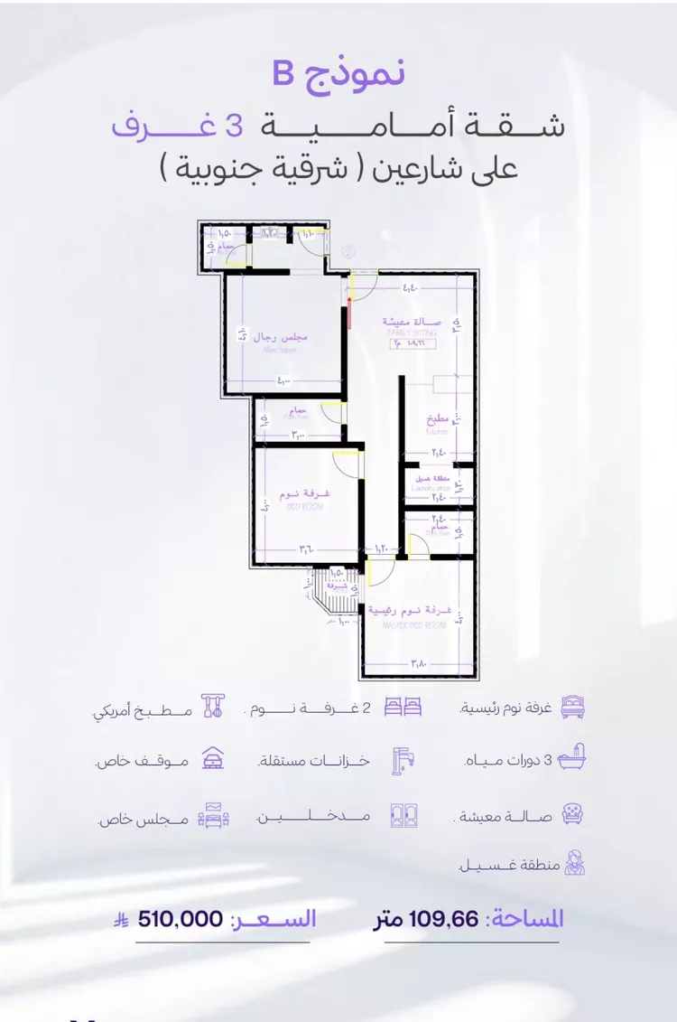 شقة للبيع في حي أبحر الجنوبية, مدينة جدة, منطقة مكة المكرمة صورة 4