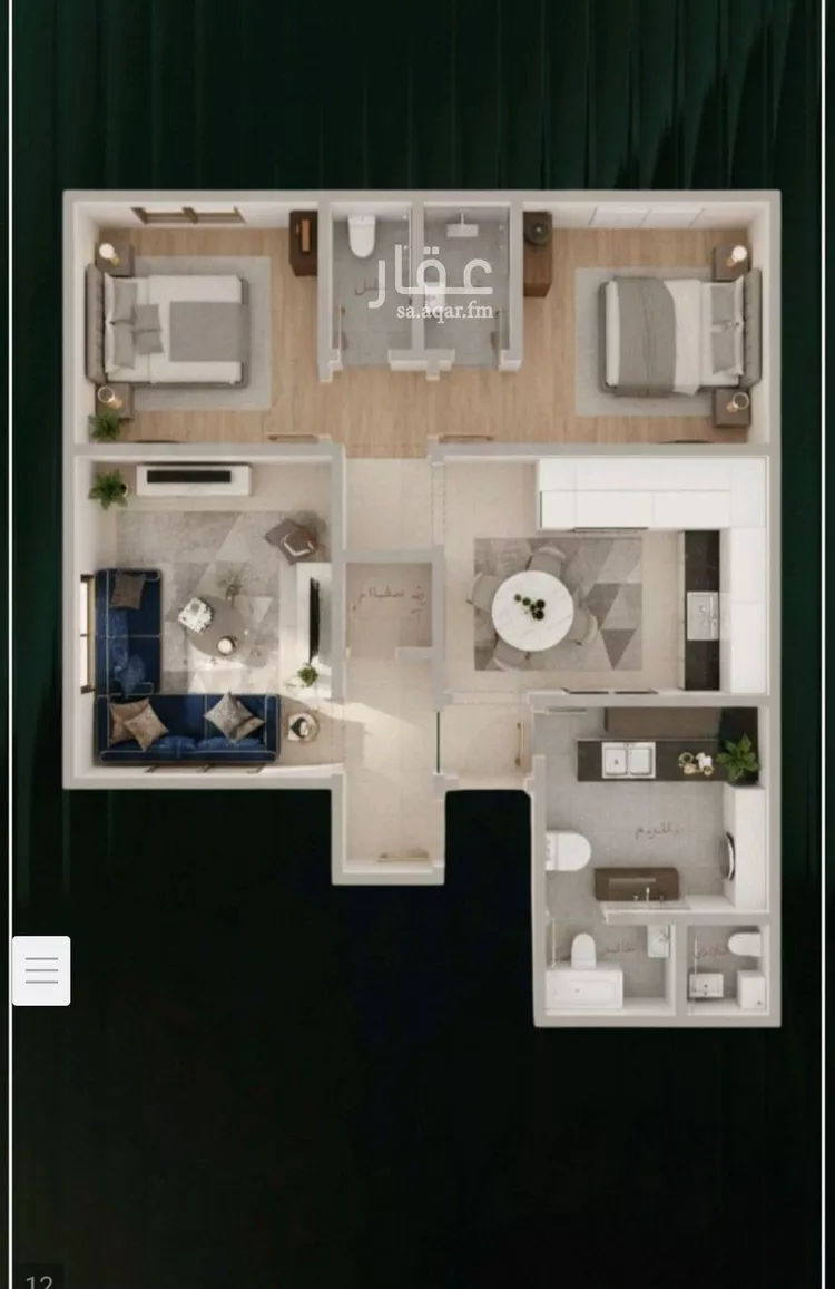 شقة للبيع في شارع إبراهيم الأحدب, حي النزهة, مدينة جدة, منطقة مكة المكرمة