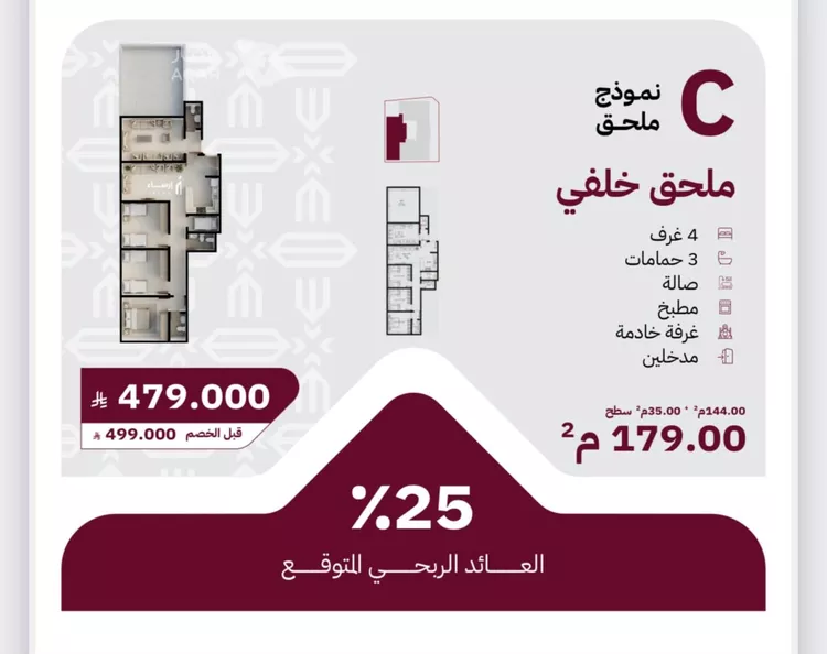 شقة للبيع في شارع علي بن عبد الرحمن السوسي, حي الريان, مدينة جدة, منطقة مكة المكرمة