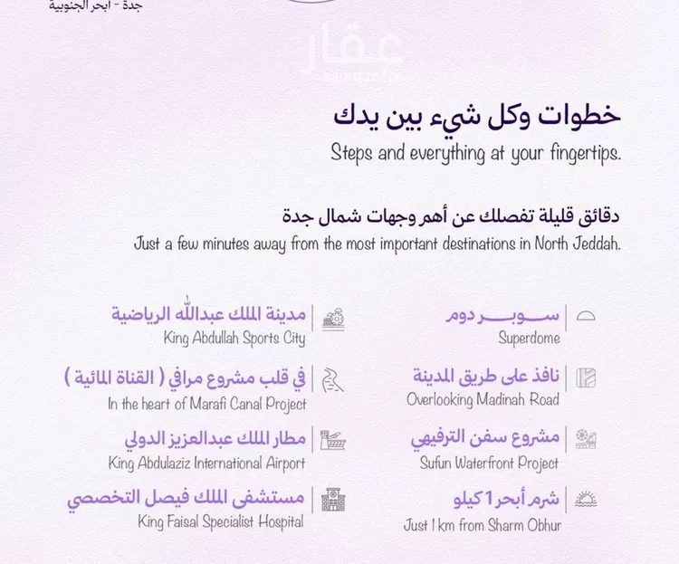 شقة للبيع في حي أبحر الجنوبية, مدينة جدة, منطقة مكة المكرمة صورة 2