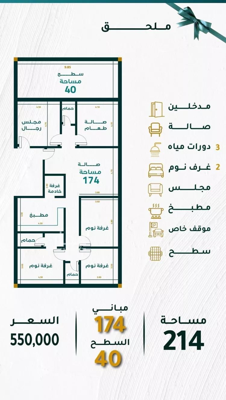 شقة للبيع في شارع بير سلوي, حي مشرفة, مدينة جدة, منطقة مكة المكرمة