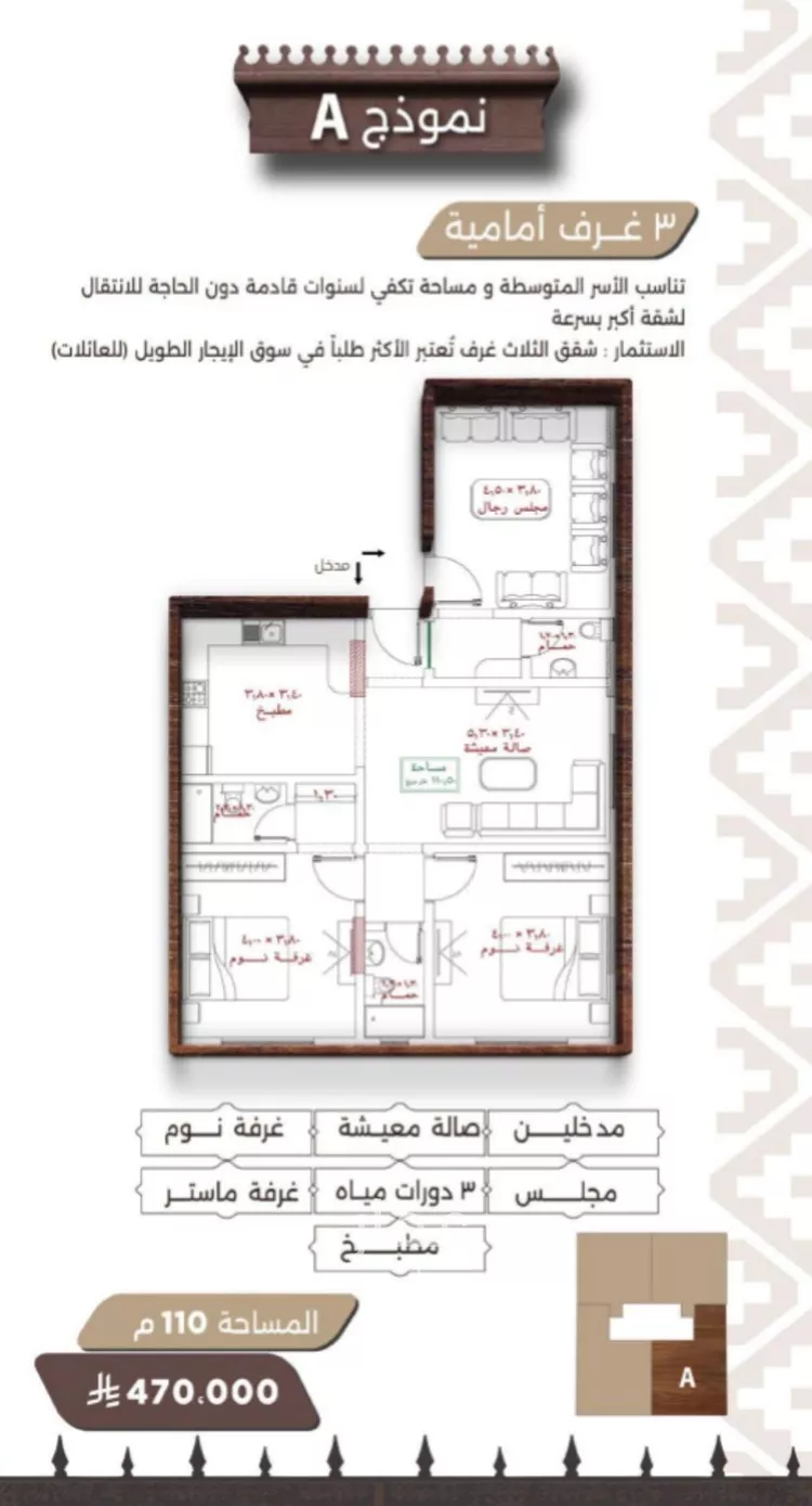 شقة للبيع في شارع اسيد بن الاخنس, حي النعيم, مدينة جدة, منطقة مكة المكرمة صورة 2