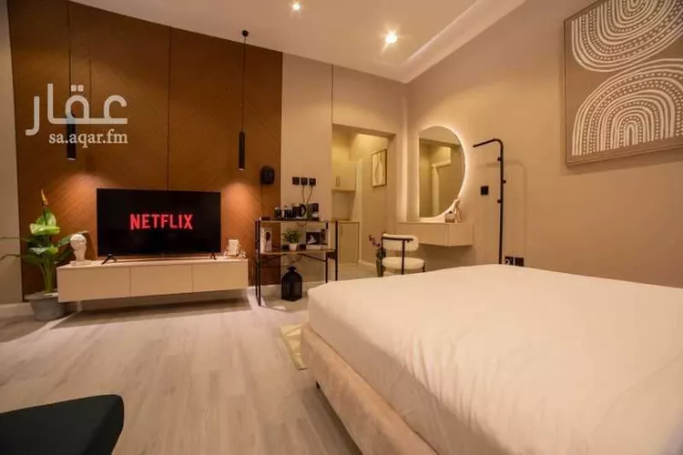 استديو مفروش للحجز في شارع الأمير ناصر بن سعود بن فرحان آل سعود ، حي الصحافة ، الرياض ، منطقة الرياض
