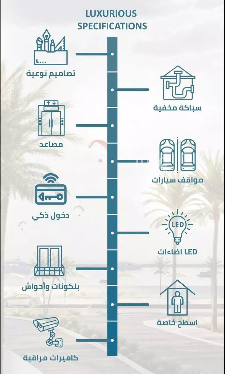 شقة للبيع في شارع الدره, حي البحر, مدينة الخبر, المنطقة الشرقية صورة 4