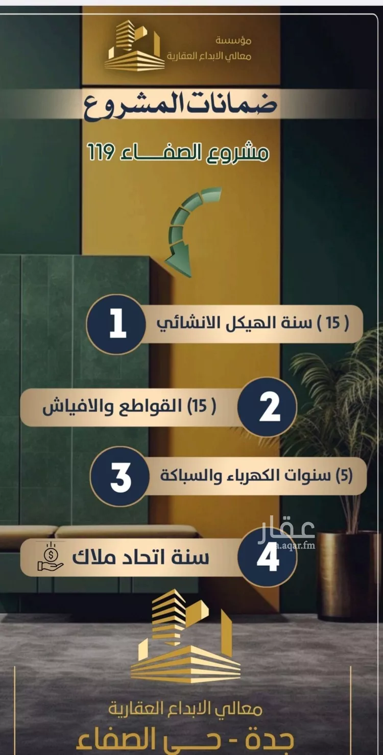 شقة للبيع في شارع إبن ثابت, حي الصفاء, مدينة جدة, منطقة مكة المكرمة صورة 4