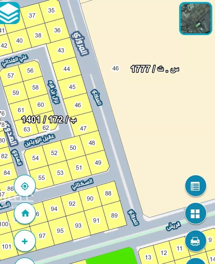 أرض للبيع في شارع نزال بن قره, حي السلامة, مدينة جدة, منطقة مكة المكرمة صورة 2