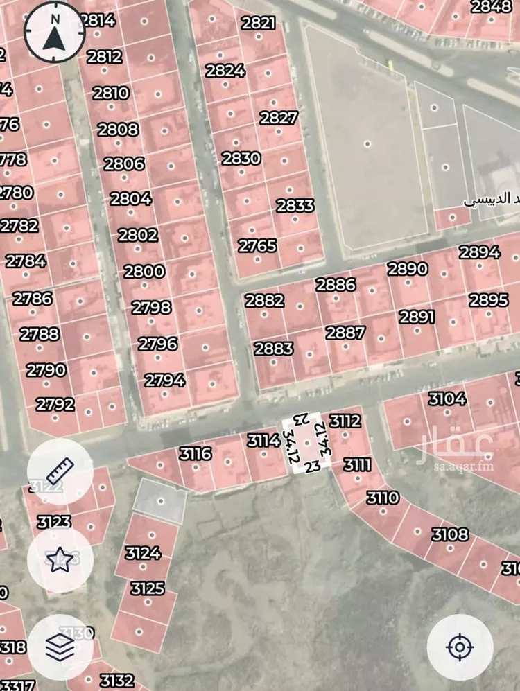 أرض للبيع في شارع مقبل الذكير, حي العدل, مدينة مكة المكرمة, منطقة مكة المكرمة صورة 3