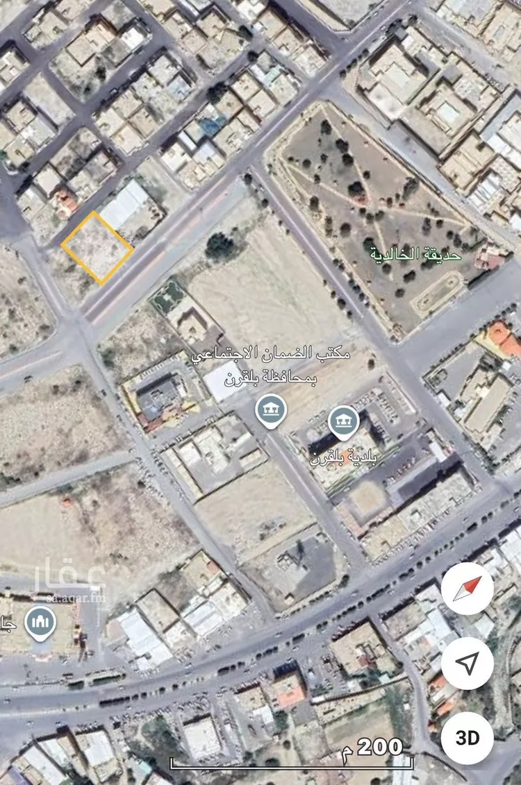 أرض للبيع في شارع 20 الخالدية, حي الخالدية, مدينة بلقرن, منطقة عسير