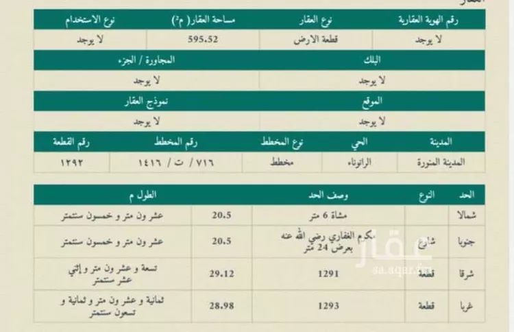 أرض للإيجار في شارع ابن الاحمر, حي الرانوناء, مدينة المدينة المنورة, منطقة المدينة المنورة