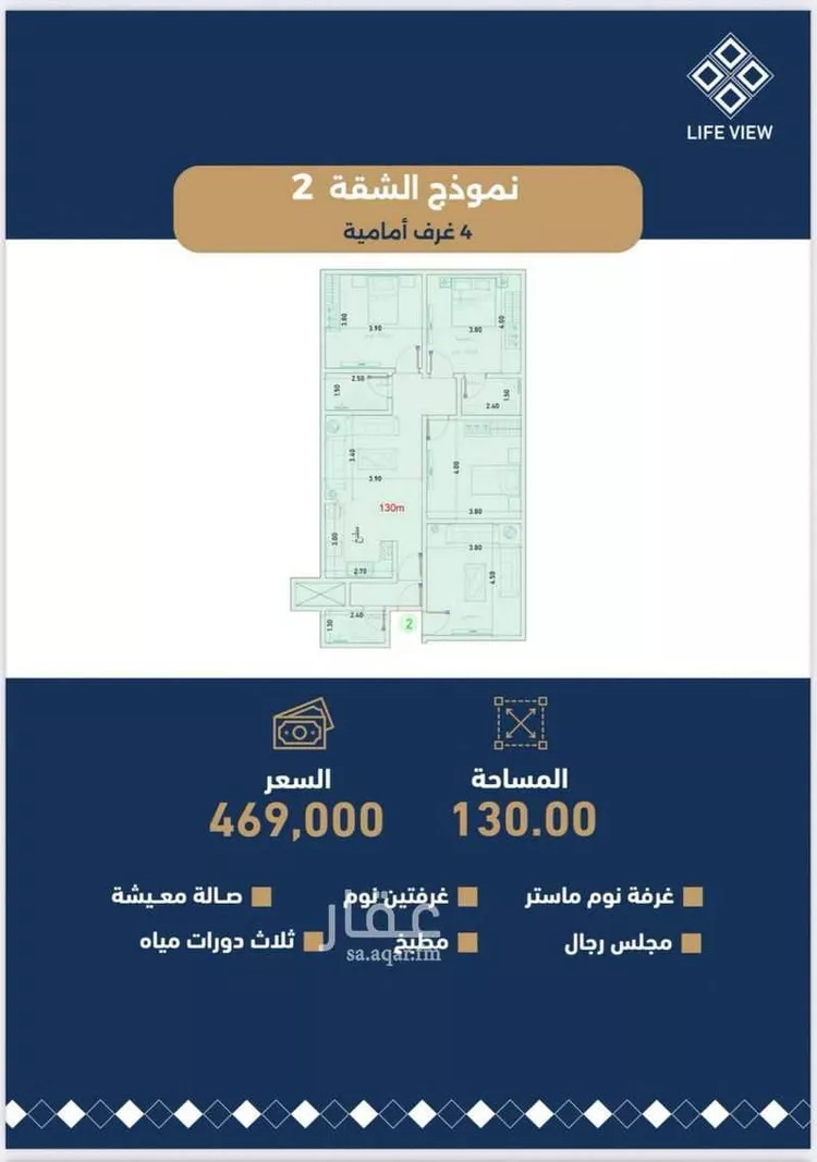 شقة للبيع في شارع جبل ساق, حي حكومي1, مدينة جدة, منطقة مكة المكرمة صورة 2