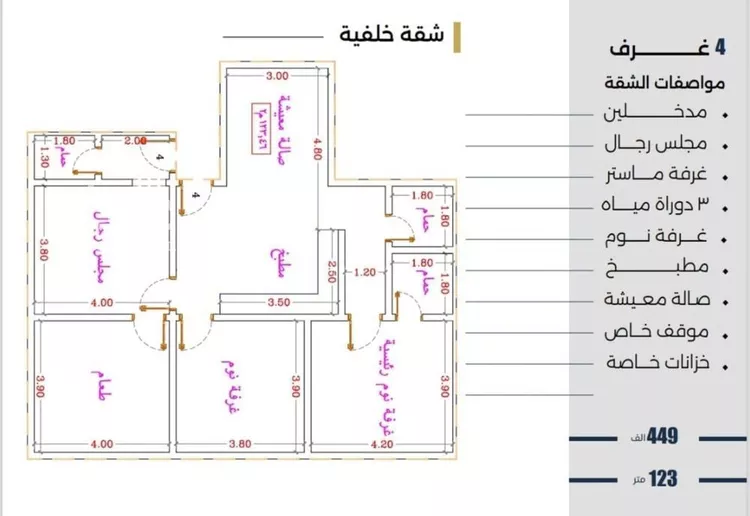 شقة للبيع في شارع الحوايه, حي النزهة, مدينة جدة, منطقة مكة المكرمة